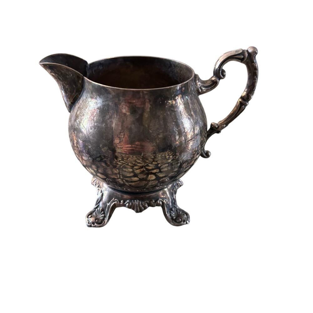 Sheridan Silver on Copper Vintage Milk Cup